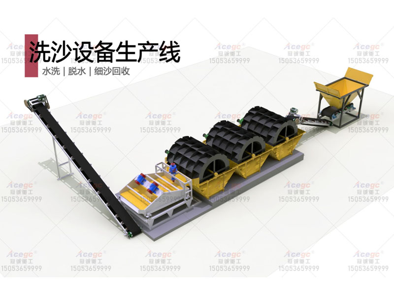 石英砂水洗生產(chǎn)線(xiàn)
